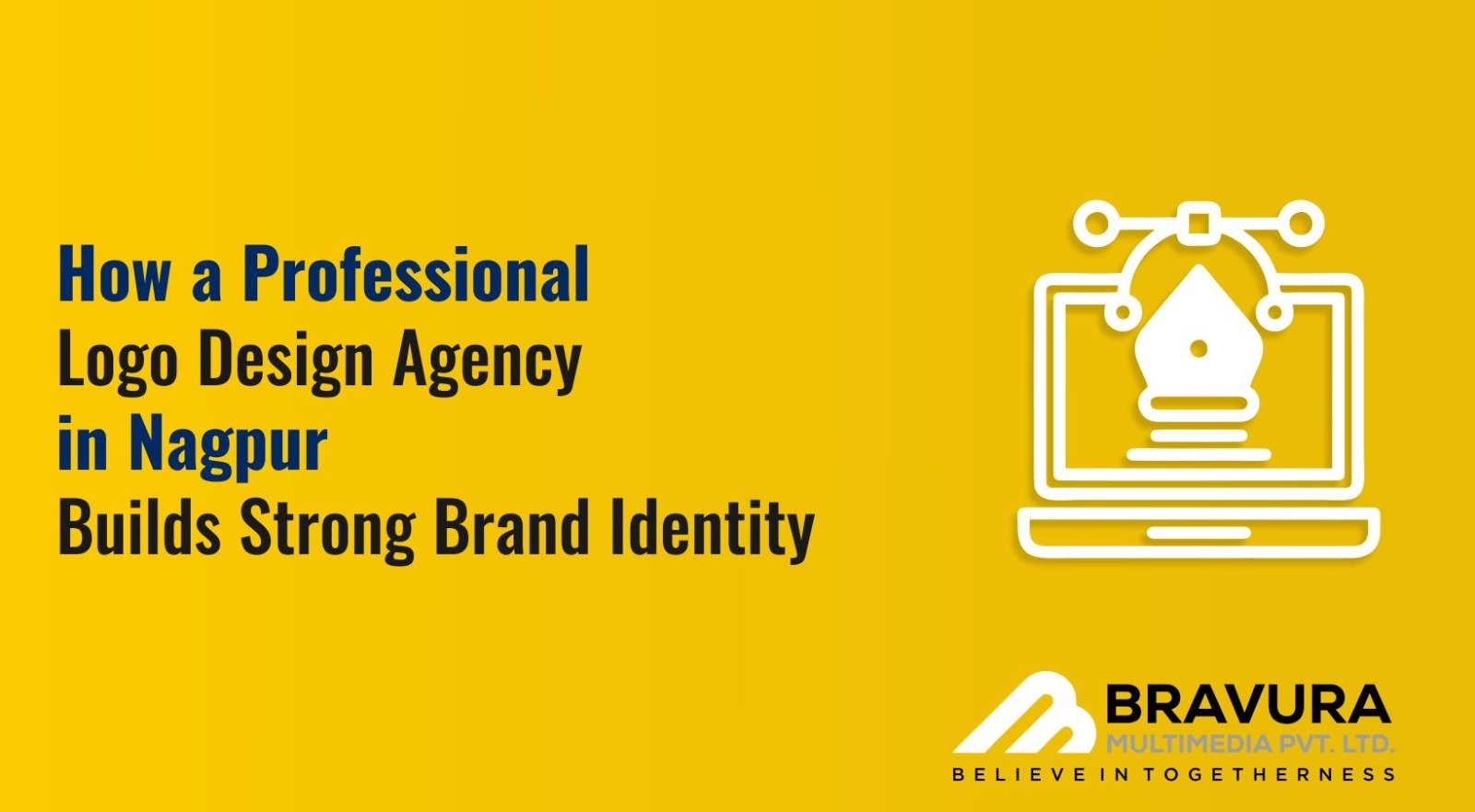 How a Professional Logo Design Agency in Nagpur Builds Strong Brand Identity
